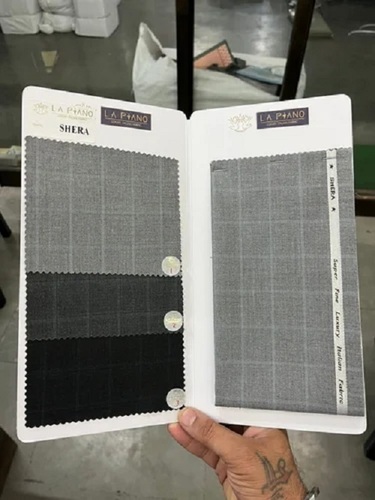 Lycra Suiting Fabric - Washable, Shrink Resistant | Plain Texture, Versatile for Textile Industry