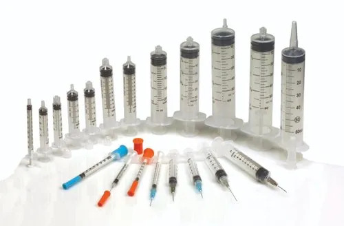 Medical Disposable Syringes - Single Use, 5ml Size, Clear Design | For Hospital, Clinic Usage, Easy Disposal, Quality Assurance