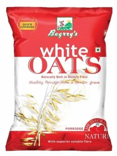 Oats Packaging Pouch - PET Material, 12x18 Inches, Multi Color, Printed Laminated, Double Layer Lamination, Heat Sealed Closure 
