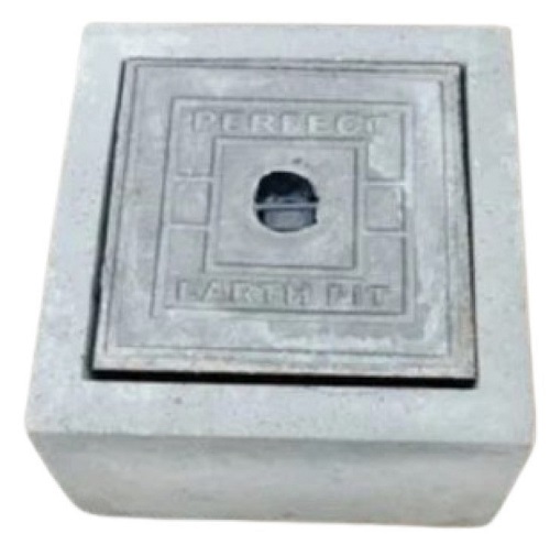 Square Cement Manhole Cover - Round Shape Customized Easy to Install | Ideal for Drainage and Water Supply Applications