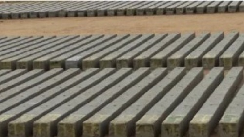 Concrete Fencing Pole - Concrete Material, Customizable Size | Easy to Install, Crack Resistant, Ideal for Fencing Applications