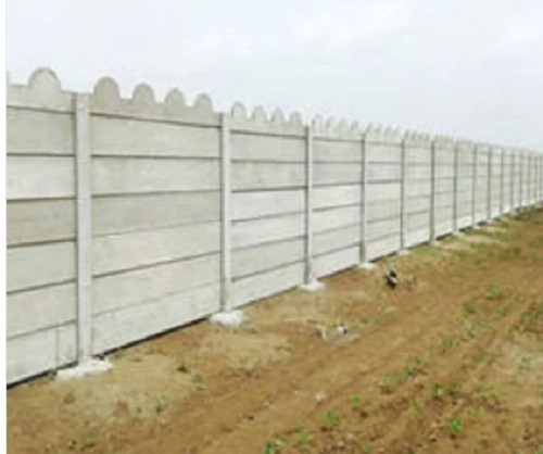 Grey Precast Compound Walls