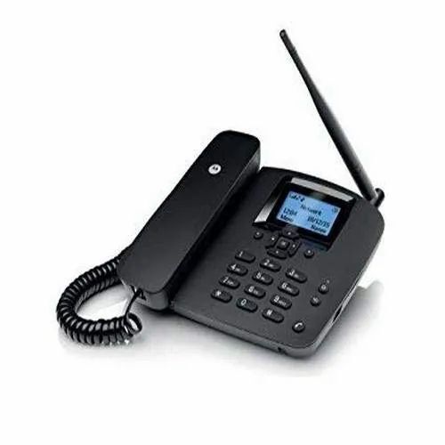 Gsm Landline Phone Black