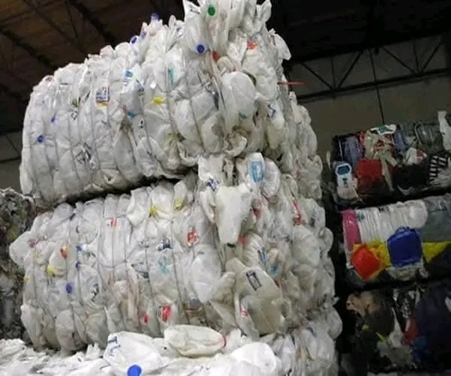 Hdpe Milk Bottle Scrap - Material: Plastic