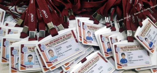 Id Card - PVC Material, Standard Size, Multicolor Printed Pattern | Lightweight, Unbreakable, Water and Crack Resistant, Easy to Carry