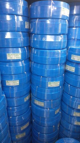 Pu Air Pipe - Plastic, Standard Size, Blue Color, 0.5mm Thickness | Easy to Use, Solid Surface, Leak & Crack Resistant