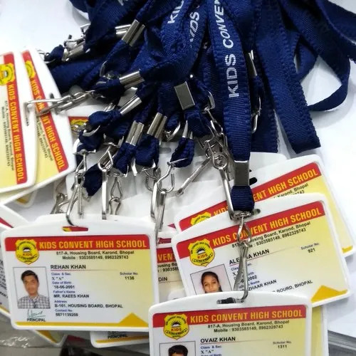 PVC ID Card - Standard Size, Multicolor | Solid Surface, Lightweight, Waterproof, Crack-Resistant, Easy to Carry