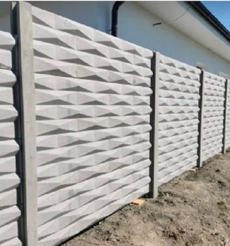 Rcc Color Coated Boundary Wall - Customizable Size, Crack Resistant Structure | New Condition, Low Maintenance, Quality Tested