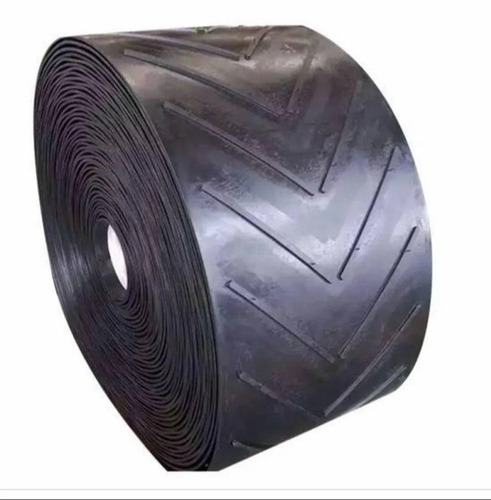 Rubber Conveyor Belt - Color: Black