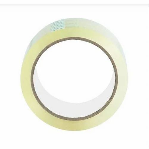 Super Clear Tape - BOPP, 20 Meter x 50 Millimeter, White | Single Sided, Solvent Adhesive, Ideal for Carton Sealing