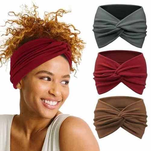Womens Hairband - Cotton Blend, Customized Size | Lightweight, Breathable, 100% Pure, All Color Options