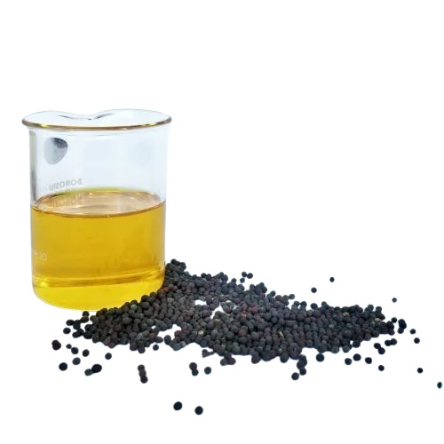 100% Pure Natural Cold Pressed Mustard Oil - 99% Purity 24 Months Shelf Life Vegetarian No Preservatives