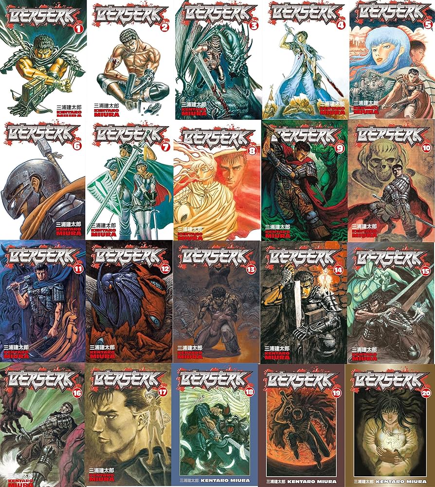 Berserk Full Box Set English Book - Audience: 