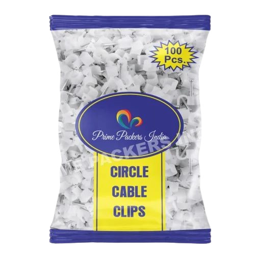 Cable Clips Packaging Pouch