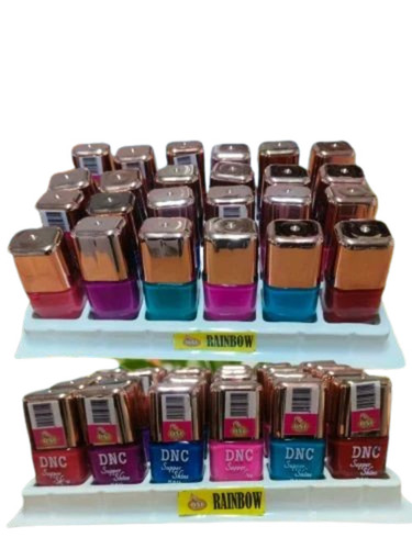 Dnc Nailpolish Multi Color - Liquid Form, 12 Months Shelf Life | High Gloss Finish, Good Quality, New Bottle Packaging