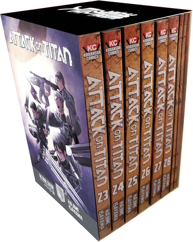 English Paperback Book Attack On TItan All Volumes By Hajime Isayama Latest Edition