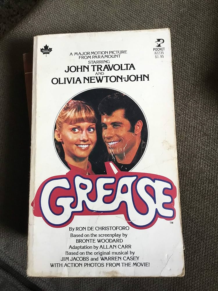 English Paperback Novel Book Grease By Dechristoforo Jacobs Latest Edition