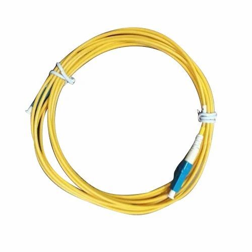 Fibre Optic Patch Cord - Simplex Single Mode SC/FC/ST/LC Connectors | Yellow Color -2Â°C to +60Â°C Temperature Range Ideal for Telecommunication