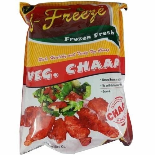 Frozen Food Packaging Pouch - Plastic, Printed Design | Ideal for Preserving Freshness and Versatile Usage in Food Packaging