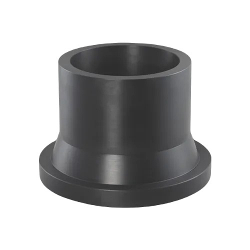 HDPE Butt Fusion Stub End - 75 mm, Black | Strong Butt Fusion for High-Pressure Systems, Resistant to UV, Chemicals, and Corrosion
