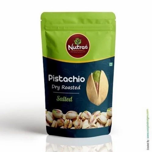 Pistachios Packaging Pouch - Printed Plastic Material | Durable Eco-Friendly Design Versatile Storage Solution