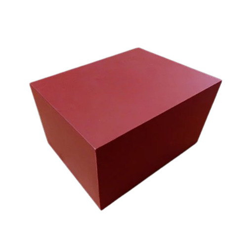 Red MDF Gift Packaging Box - Customized Size, Smooth Surface Texture | High Strength, Sturdy Design, Square and Rectangular Shape, Plain or Printed Options