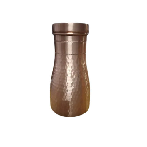 Round Copper Water Bottle