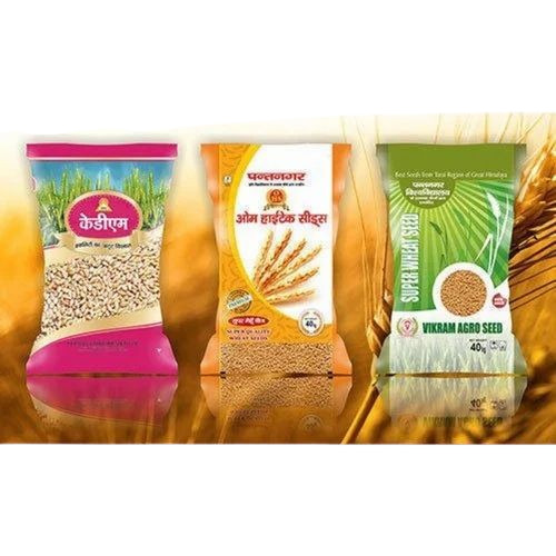 Seeds Packaging Pouches - Plastic Material Printed Design | Ideal for Secure Seed Storage and Preservation