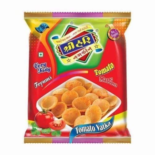 Snack Food Packaging Pouch - Plastic, Printed Design | Ideal for Snacks and Convenient Storage