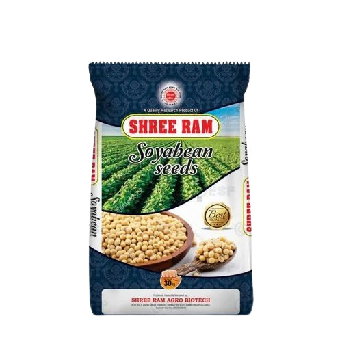 Soyabean Seeds Packaging Pouch - Plastic Printed Design | Ideal for Agricultural Use Durable Material Made for Efficient Storage