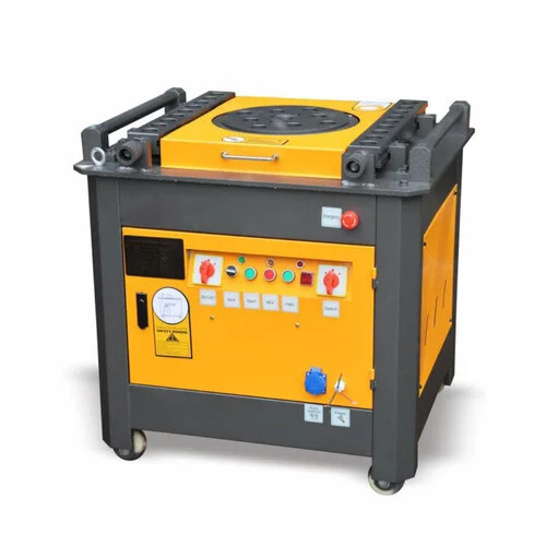 Spt-20 5Hp Stirrup Bending Machine - Color: Yellow And Back