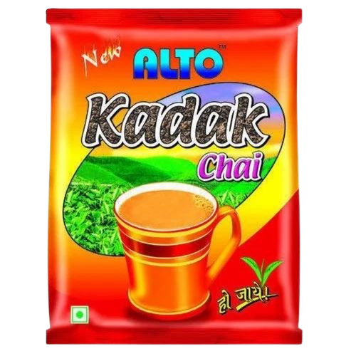 Tea Packaging Pouch - Plastic Material, Multi Color Design | Printed Pattern for Enhanced Branding and Appeal