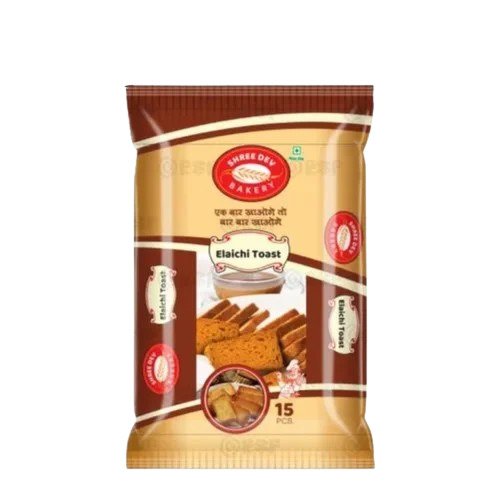 Toast Packaging Pouches - Printed Plastic | Durable Material Versatile Design for Effective Food Preservation
