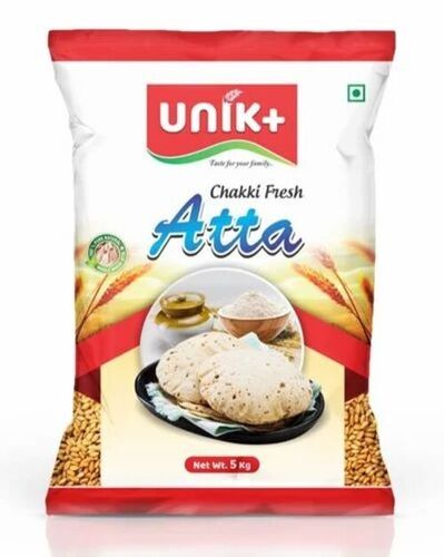 Wheat Flour Packaging Pouch - Plastic Material Printed Design for Efficient Packaging Solutions