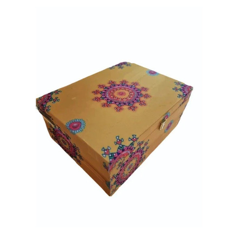 Wooden Gift Packaging Box - Wood Material Customized Size Multicolor Finish | Square and Rectangular Shapes Corrosion Resistant Plain or Printed Pattern