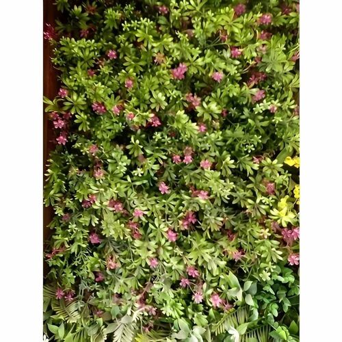 Artificial Wall Grass - Plastic Material, All Sizes, Green Color | Durable, Easy to Clean, Washable, Water Resistant, Natural Look Decor
