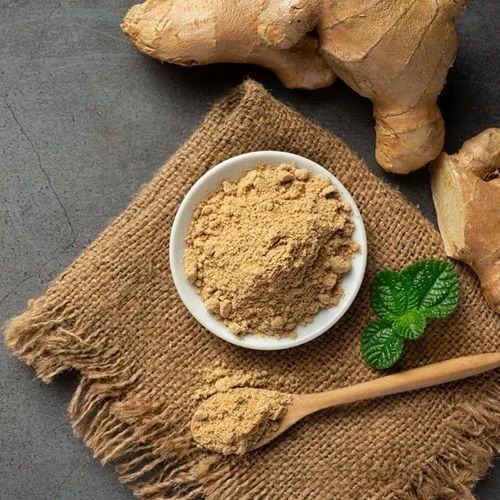 Ginger Flakes Powder - Organic Grade A, Brown Powder for Cooking | Store in Cool and Dry Place, 6 Months Shelf Life