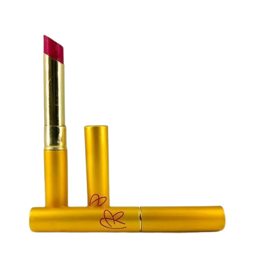 Gold Slim Stick Lipstick - Matte Finish | Long Lasting, Highly Pigmented, Moisturizing, Water-Resistant, Smudge Proof for All Skin Types