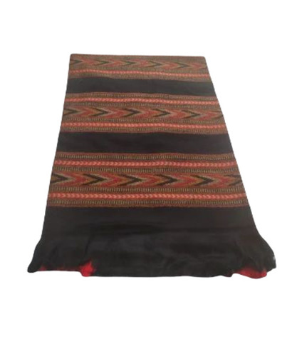 Ladies Acrylic Shawl - Woolen Winter Fashion for Women, Soft and Warm Kullu Design in Rich Brown Color, Ideal for Weddings and Fancy Occasions