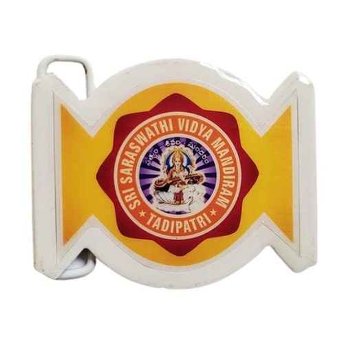 Metal Belt Buckles - Customized Polished Finish, Multicolor Design | No Fade, Rust Free, Washable, Unisex Metal Accessories