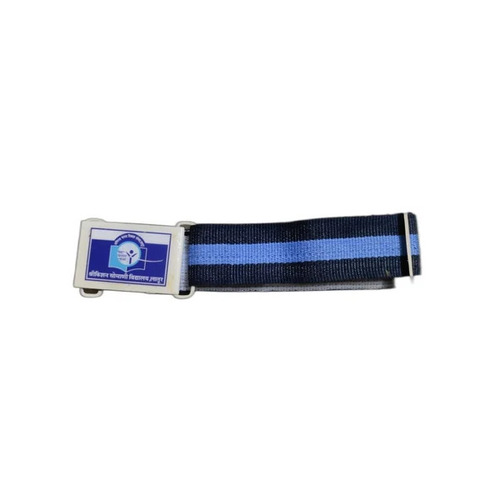 Nylon School Student Belt - Nylon Material, Medium & Small Sizes | Multicolor, Skin Friendly, Washable, Waterproof, Unisex, Printed Pattern