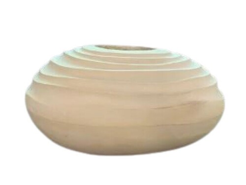 Round GRC Designer Planter - Light Weight, Various Colors Available, Glossy Finish | Easy to Clean, Ideal for Stylish Planting Solutions
