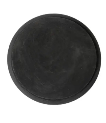 Rubber Bridge Bearing Pad - Rubber Material 14mm Interior Diameter Black Color 25mm Thickness | Designed for Bridge Structural Applications
