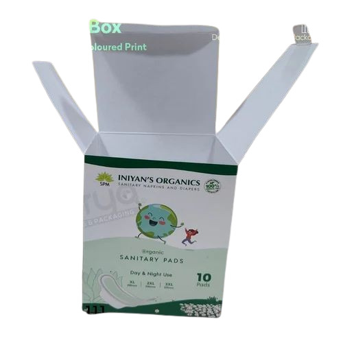 Sanitary Pads Packaging Box