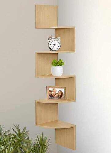 Wooden Wall Shelf - Color: .