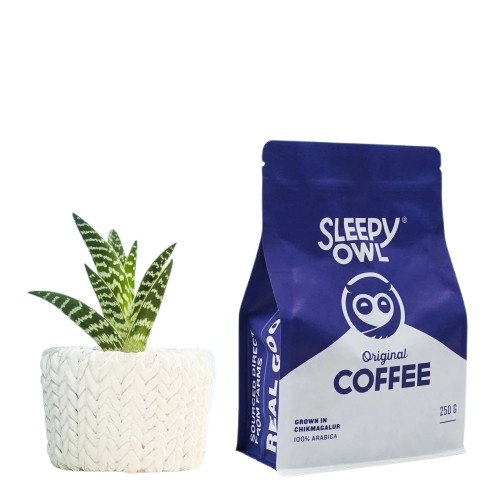 Coffee Packaging Pouch - PET (Polyester) Material, 12x18 Inches, Multi Layer Lamination, Printed Pattern, Zipper/Slider Closure