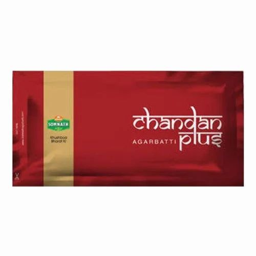 Agarbatti Packaging Pouches - Plastic Printed Design | Versatile Packaging Material Ideal for Safeguarding Incense Sticks