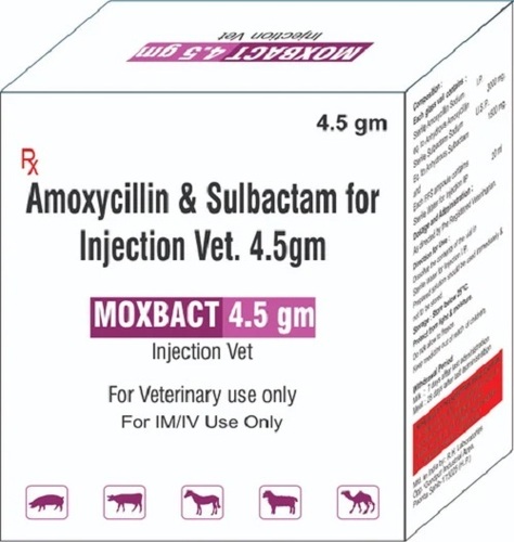 Amoxicillin Sulbactam Veterinary Injection