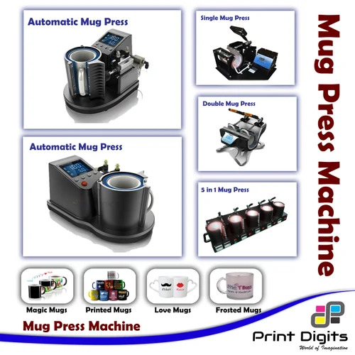 Automatic Mug Press Machine - Ink Type: Na