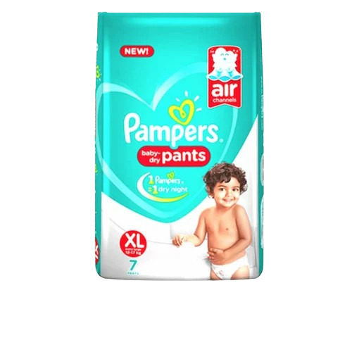Babies Diaper Packaging Pouch - Plastic Material, Printed Pattern | Durable & Versatile Packaging Solution for Childcare Products